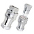 Быстроразъёмное соединение БРС 3/8" ТИП А (ниппель + розетка) FER - RO QCG38SN